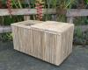 Product image 1 of the product “Dumai plant stand extra large made of teak wood, approx. 64 x 34 x 37 cm. ”